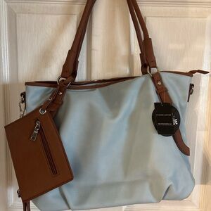 Wilson Leather Black Rivet 3 in 1 Bag NWT